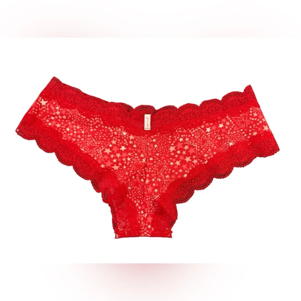 -NWT-VS PINK Cheekster Panties Undergarment Size M